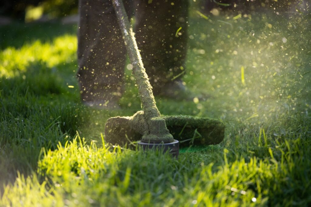 Lawn mowing by GreenWorks for Kissimmee homes